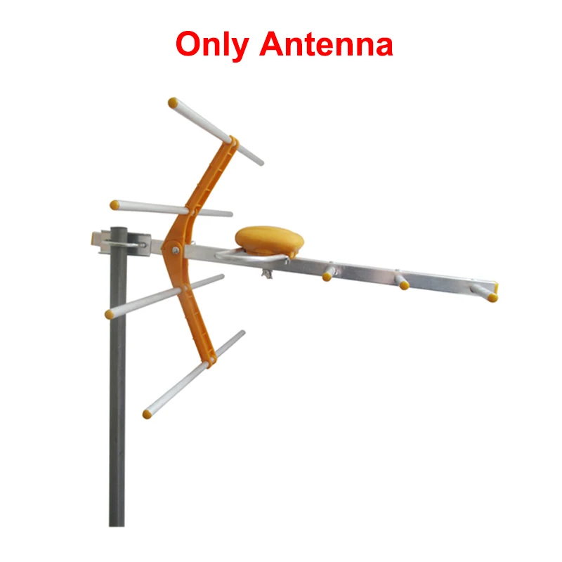 Outdoor HD Digital TV antenna 470MHz-860MHz for DVB-T2 DVB-T DTMB HDTV ISDB-T ATSC-T ADTB-T high gain strong signal TV antenna - Цвет: only antenna