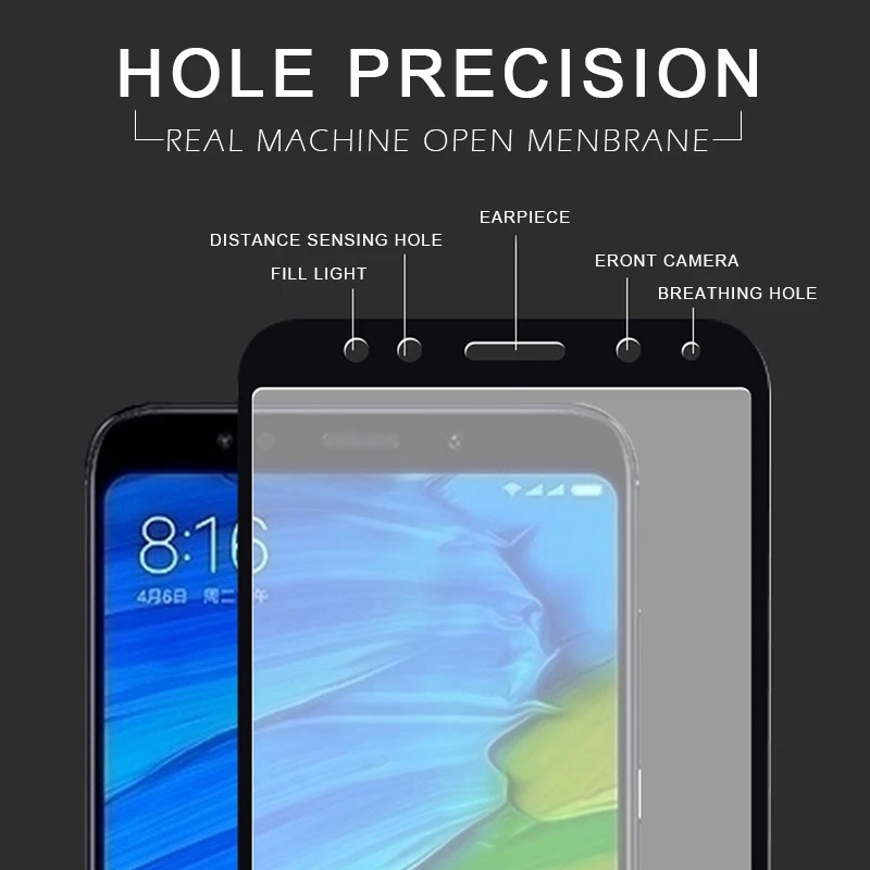 Artisome Xiaomi Redmi 5 Plus 5 Note 5 Pro Note 4X Screen Protector 5D Glass For Xiaomi Mi 5X A1 6X 6 8 SE Tempered Glass (5)
