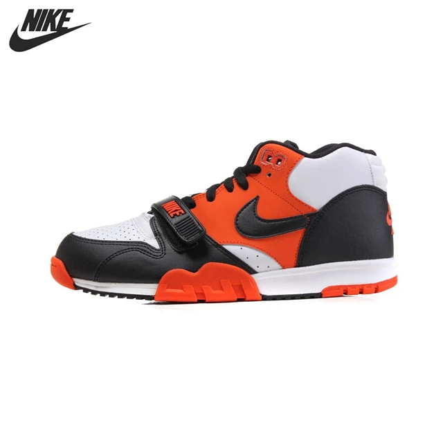 Cheap Original NIKE Air trainer 1 mid men's Skateboarding Shoes  sneakers free shipping