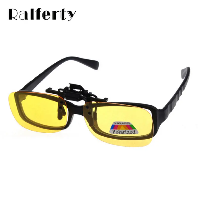 Ralferty, ультра-светильник, на застежке, солнцезащитные очки, поляризационные, солнцезащитные очки, 3 размера, для вождения, линзы ночного видения, анти-UVA Оттенки для женщин и мужчин