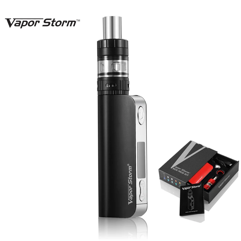 Electronic Cigarette Vape Storm V50 TC 50W Box Mod Sub Ohm Temperature Control Electronic Hookah Shisha Pen VS Istick