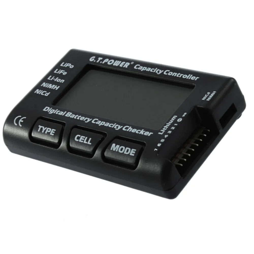 Hot 3pcs RC CellMeter 7 Digital Battery Capacity Checker For LiPo LiFe Li ion Nicd NiMH