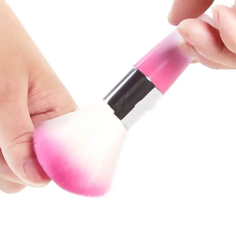 

2Pcs Brush For Foundation Acrylic UV Makeup Brush Tool Eyeshadow Concealer Blush Power Brush For Women Beauty Makeup Tools