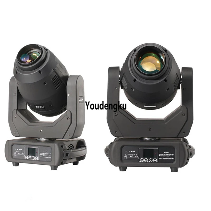 

2 pcs lyre led spot dmx movinghead beam spot wash 3in1stage light led moving head spot 250w