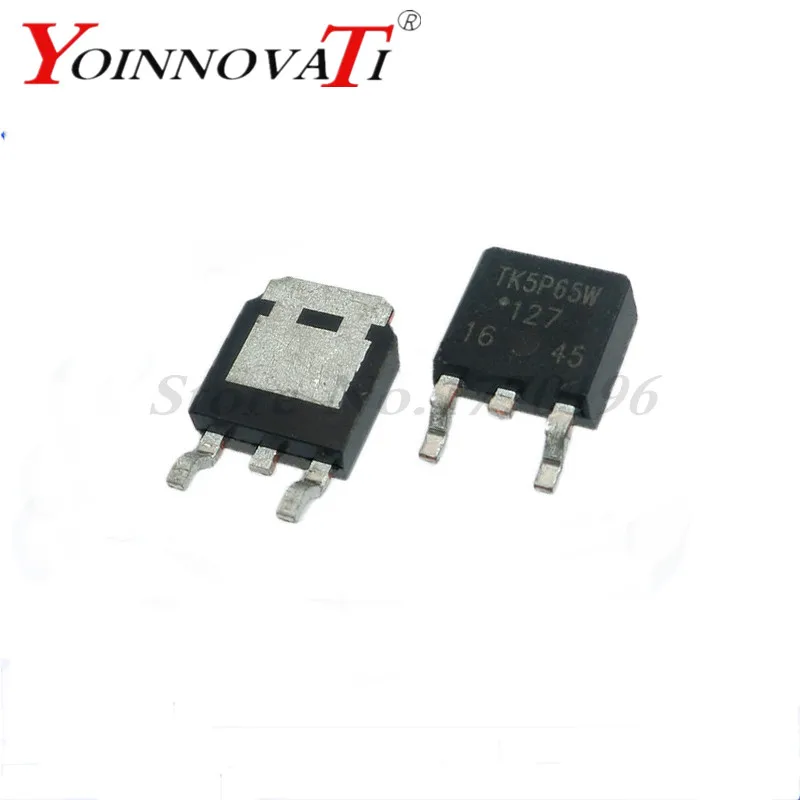 

100 шт./лот TK5P65W TK5P65 5P65W TO-252