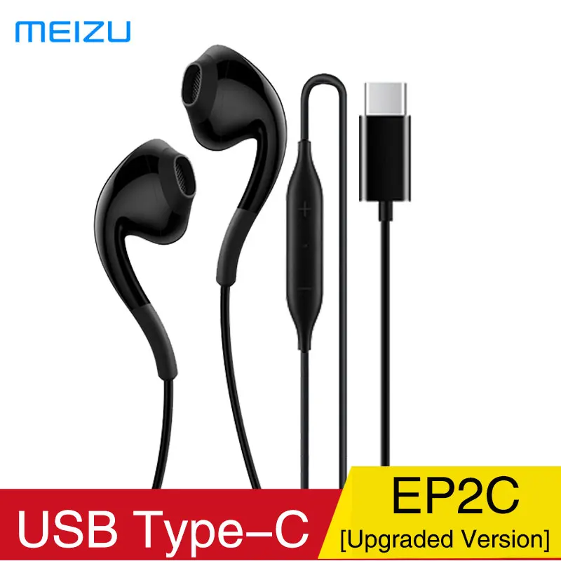 

MEIZU Type-C Earphone EP2C in Ear with Microphone For Meizu 16S Huawei Mate 10/P20 Pro/2018 iPad Pro Phone and More USB C Devic
