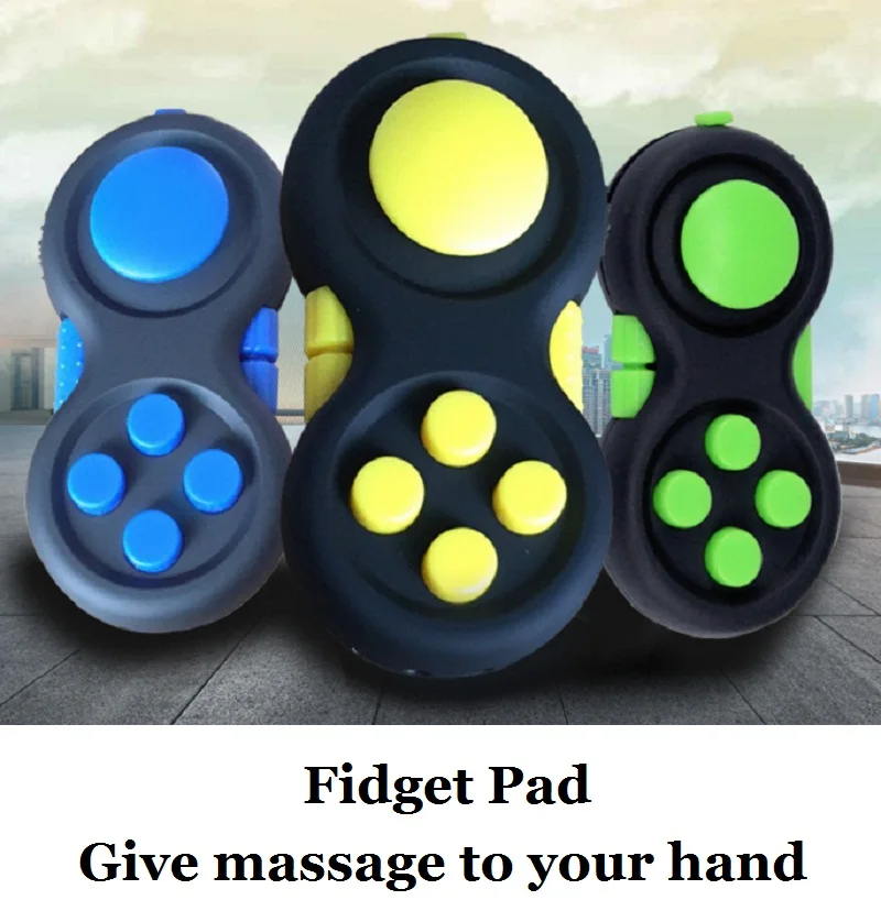 Fidget Pad Hand Toys Finger Plastic Fidget Pad Antistress Anti Stress