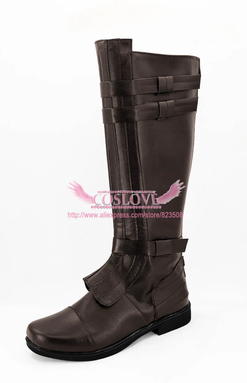 Anakin Skywalker Brown Cosplay Shoes (2)