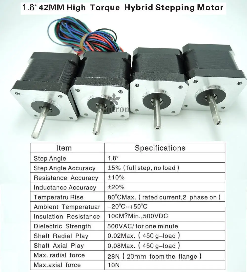 [SINTRON] 3d Принтер Комплект RAMPS 1,4+ Mega 2560+ A4988+ мотор+ экструдер RepRap