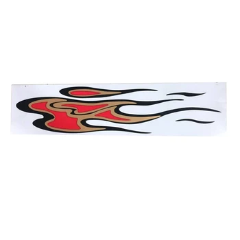 

(50PCS/LOT) Wholesale New personalized flame fire elementa car auto motorcycle sticker decals car styling car accessories