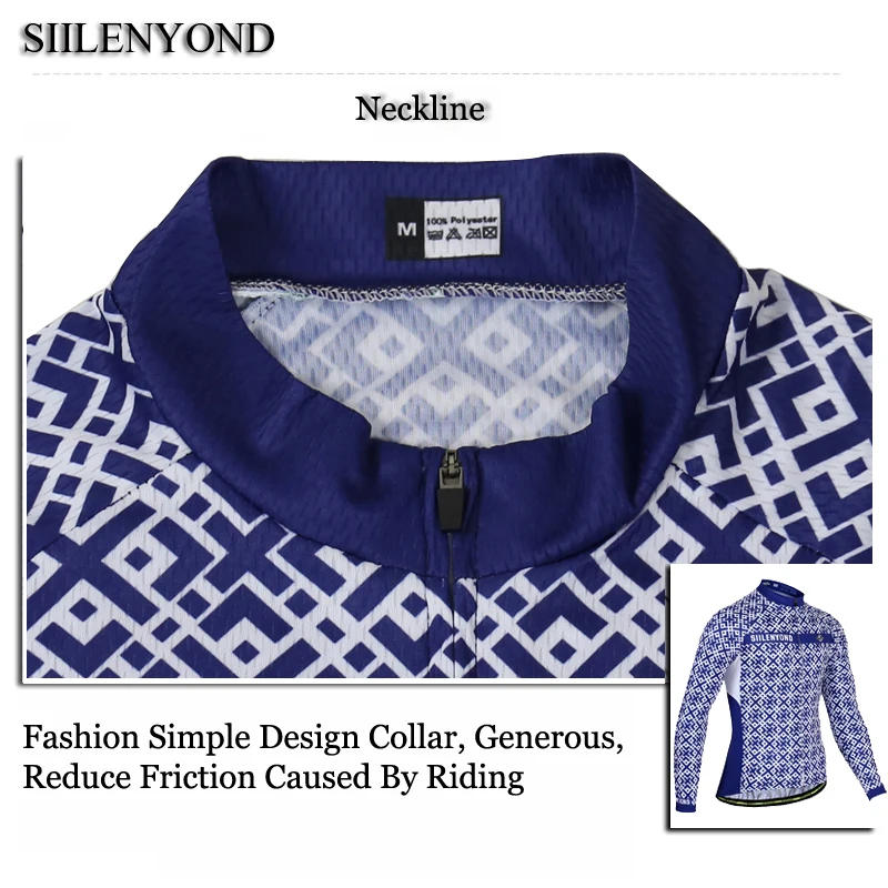 SIILENYOND, 3D коврик для велосипеда, ropa ciclismo, Мужская зимняя теплая флисовая велосипедная одежда, Майо, комплект одежды, wielerkleding heren, костюмы
