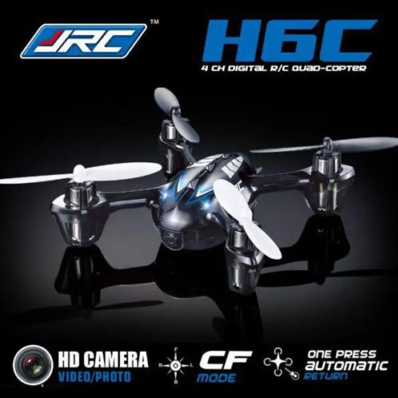 Mini Drones With Camera Hd Jjrc H6c micro Quadcopter Flying camera Helicopter 4ch Professional Drones Flying Toys