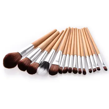 

15Pcs/Set Professional Makeup Brushes Set Kit With Bag Makeup Foundation Contour Brushes Face Beauty Make-up Tools Kits 30