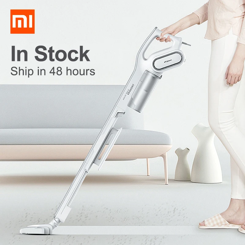 Xiaomi Deerma DX700 Пылесос вертикальный и ручной 2 в 1 15 кПа высокоэффективный бытовой