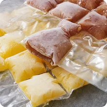 100 шт одноразовый лед-изготовление сумок льда Куб лоток плесень делает рюмки очки льда прессформы новые подарки лоток для льда инструмент для летних напитков