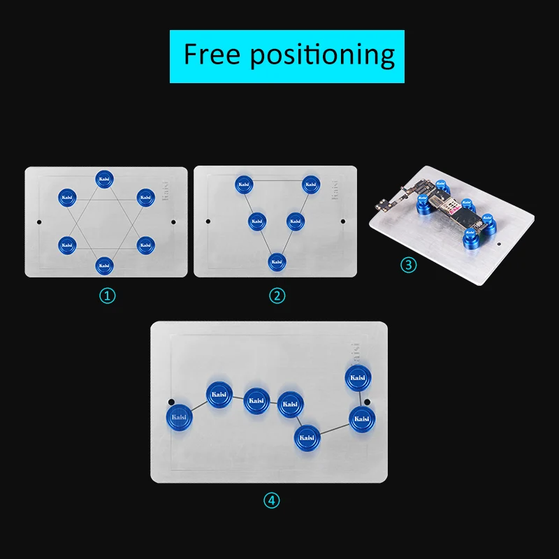 Kaisi новые универсальные Магнитные DIY приспособление печатной платы рабочая станция Ремонт инструмент