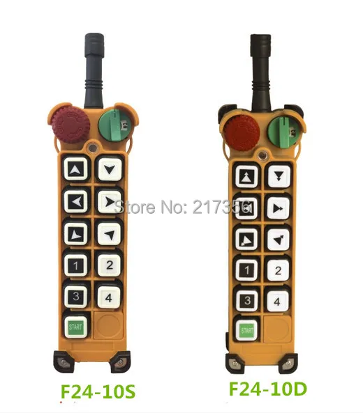 

F24-10S(include 1 transmitter and 1 receiver)/10 channels 1 Speed Hoist crane remote control wireless crane Uting remote control