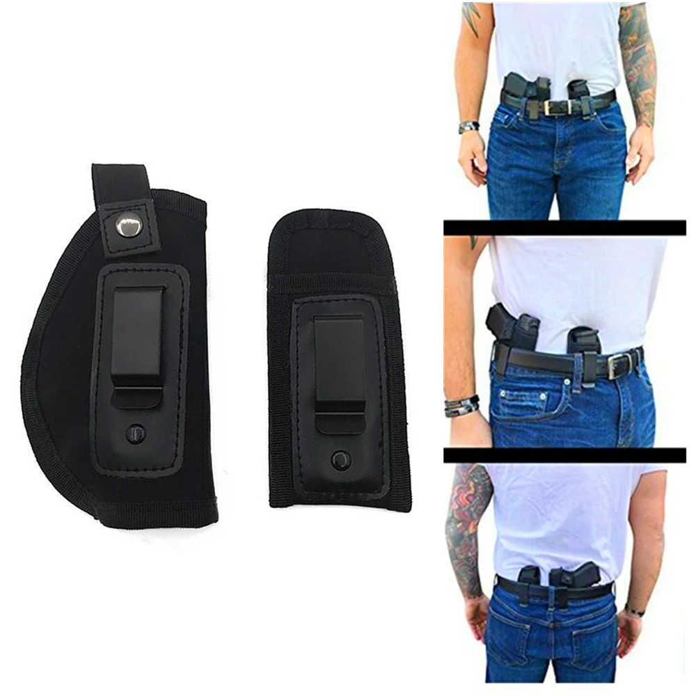Universal Tactical Gun Holster Diving Cotton Invisible Waist Sleeve with Magazine Bag fits All