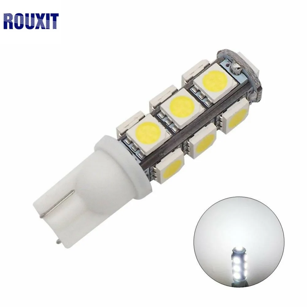 Высокое качество T10 13 SMD 5050 белый автомобиль светодио дный Поворотники боковые свет DC 12 В 13 светодио дный 194 168 W5W Клин 13SMD лампы Интерьер лампы