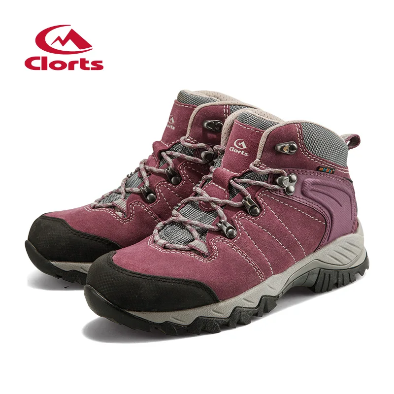  2016 Clorts Women Outdoor Shoes HKM-822B/C/E/F Woman Trekking Hiking Shoes Breathable Hiking Boots Camping Sneakers Shoes  