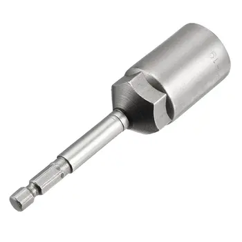 

Uxcell Hot Sale 1/4" Quick Change Shank Cr-V 19mm Hex Nut Driver, 4" Length for Durability