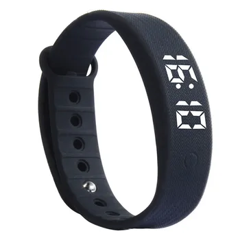 

2019 New 3D LED Calorie Pedometer Sport Smart Bracelet Wrist Watch Unisex simple and fashionable smart watches #0718