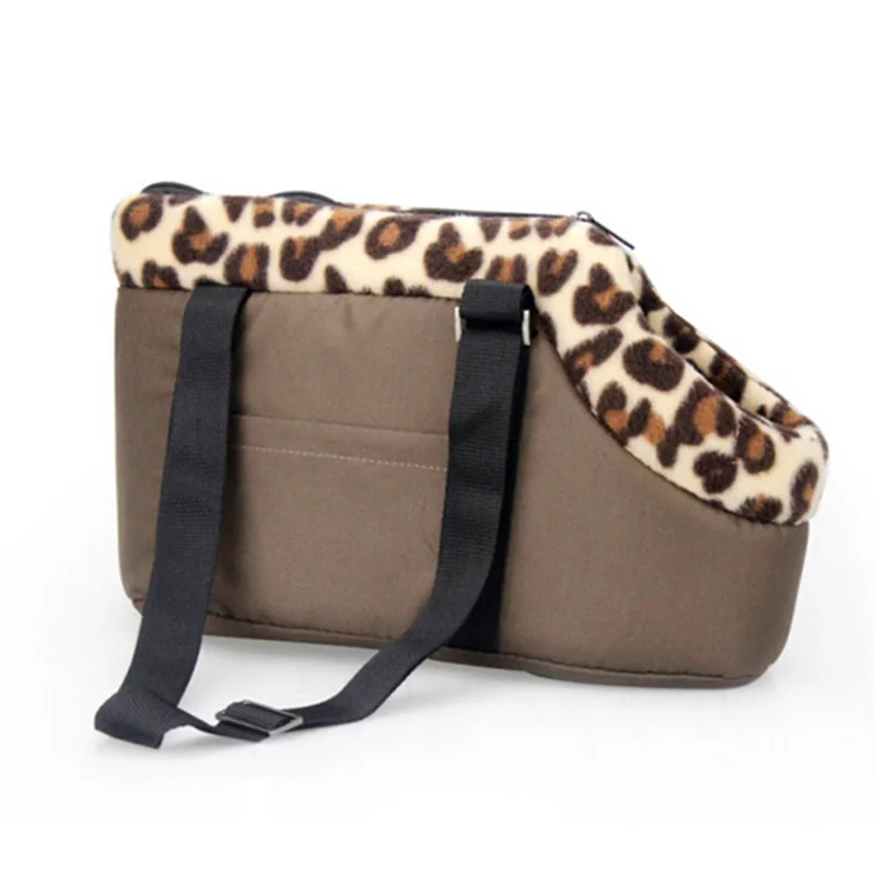 Pet Dog Carrier Dog Bag Pet Carrier Leopard Dots Printed Small Dog Bag