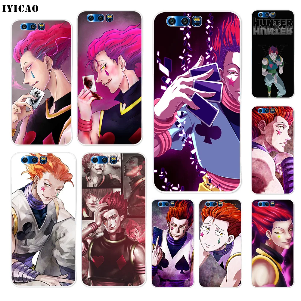 Мягкий силиконовый чехол IYICAO Hisoka hunter x Для Huawei Y9 Y7 Y6 Prime 2018 Honor 8C 8X 8 9 10 Lite 7X 7C 6A 7A Pro |