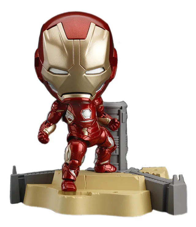 Iron Man Action Figures Ironman Mark 45 Nendoroid 100mm PVC Collectible