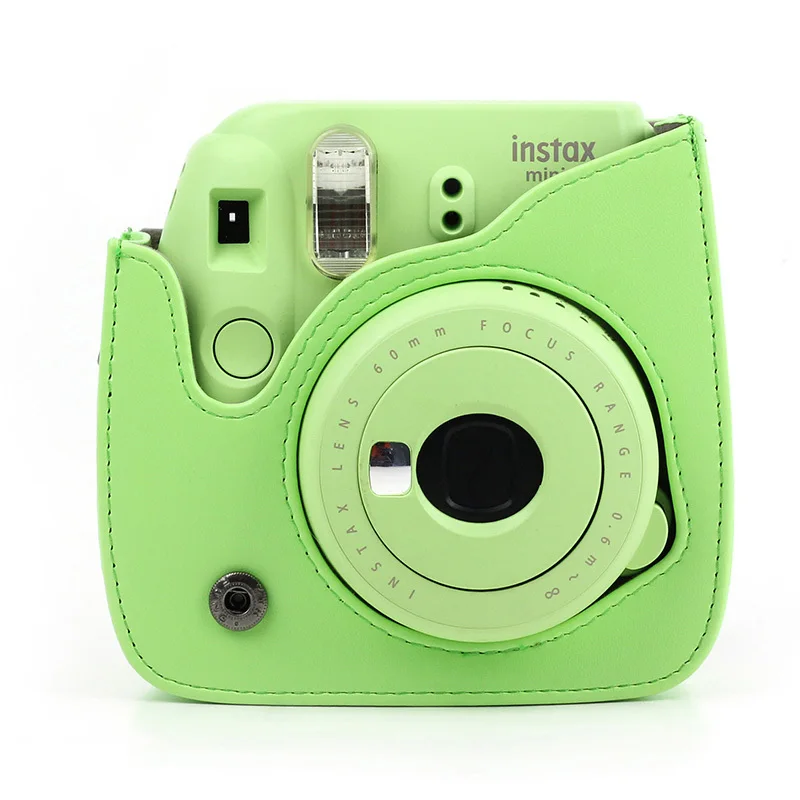 Из искусственной кожи Камера сумка для Fujifilm Instax Mini 8 мини S 9 с регулируемым
