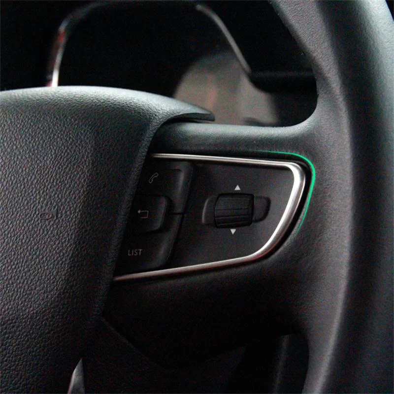 

New Steering Wheel Trim Cover Sticker Case For CITROEN C4 SEGA C3-XR 2011-2016 Peugeot 508 2014-2015 408 Accessories Car Styling