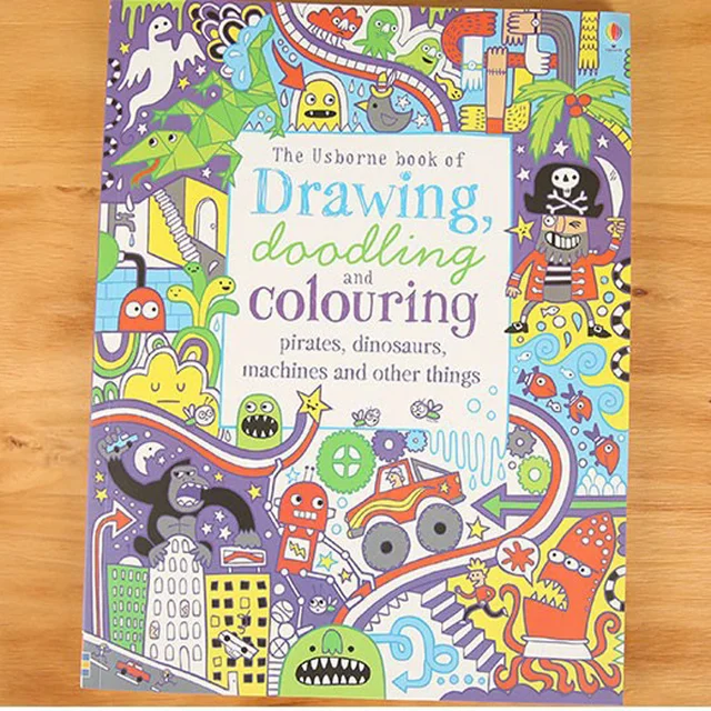 Secret Garden Children Coloring Book Picture Original Painting Graffiti Books Adult Relieve Stress Drawing 3