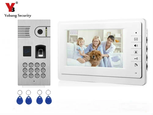 Система домашней безопасности yobangsafety идентификация по отпечатку пальца RFID 7