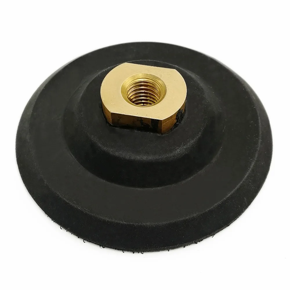Dia 100mm Rubber back pad for flexible polishing pad