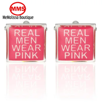 

MeMolissa New Arrive Metal Steel Men Enamel Cufflinks For Wedding Fashion Red Cufflinks Men's French Shirt Cufflinks Cuff Nail