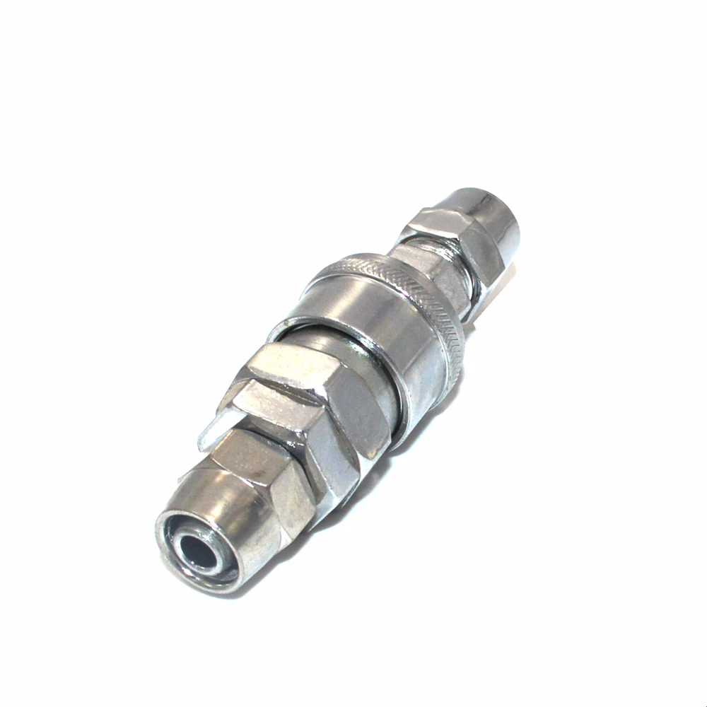 

Air Compressor Pneumatic Quick Coupler Connector Socket Fittings Set SP-30 PP-30 For 6.5mm ID x 10mm OD Hose