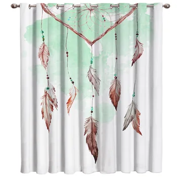 

Indain Dreamnet Room Curtains Large Window Window Blinds Living Room Kitchen Indoor Fabric Kids Curtain Panels With Grommets