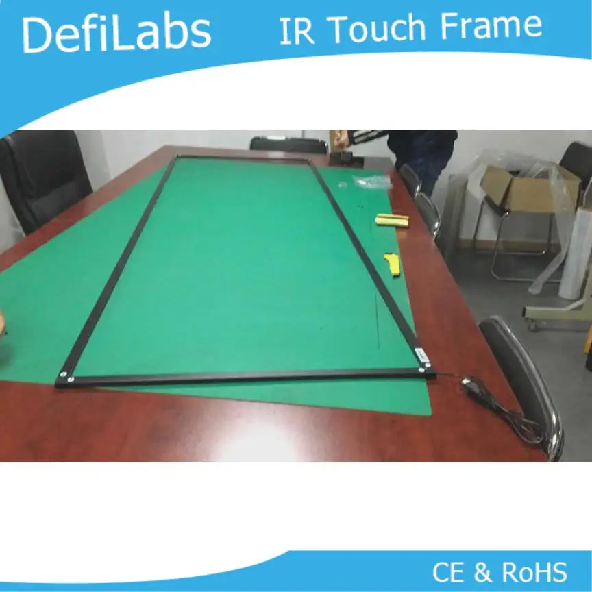 

DefiLabs 10 points 82" large size Infrared multi touch screen panel