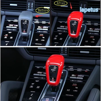 

Lapetus Stalls Gearshift Gear Shift Head Knob Decoration Frame Cover Trim Colorful Fit For Porsche Cayenne 2018 2019 2020 ABS