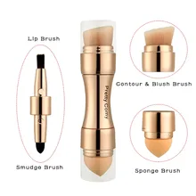 Multi-functional Professional 4 in 1 Makeup Brushes Foundation Eyebrow Eyeliner Blush Powder Cosmetic Concealer Brushes 12pcs cosmetic makeup brushes set foundation powder eyebrow lip eyeliner blush cosmetic concealer cosmetic brushes tools kit 11
