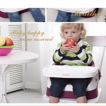 Складной обеденный стул детский Портативный Pu Мягкий обеденный стол стул детское сиденье, стул для кормления