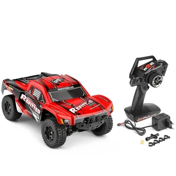

Wltoys A313 1:12 Scale 2.4G 2WD 35km/h High power 390 motor Rechargeable Shockproof RC Short Truck Off-road Car RTR