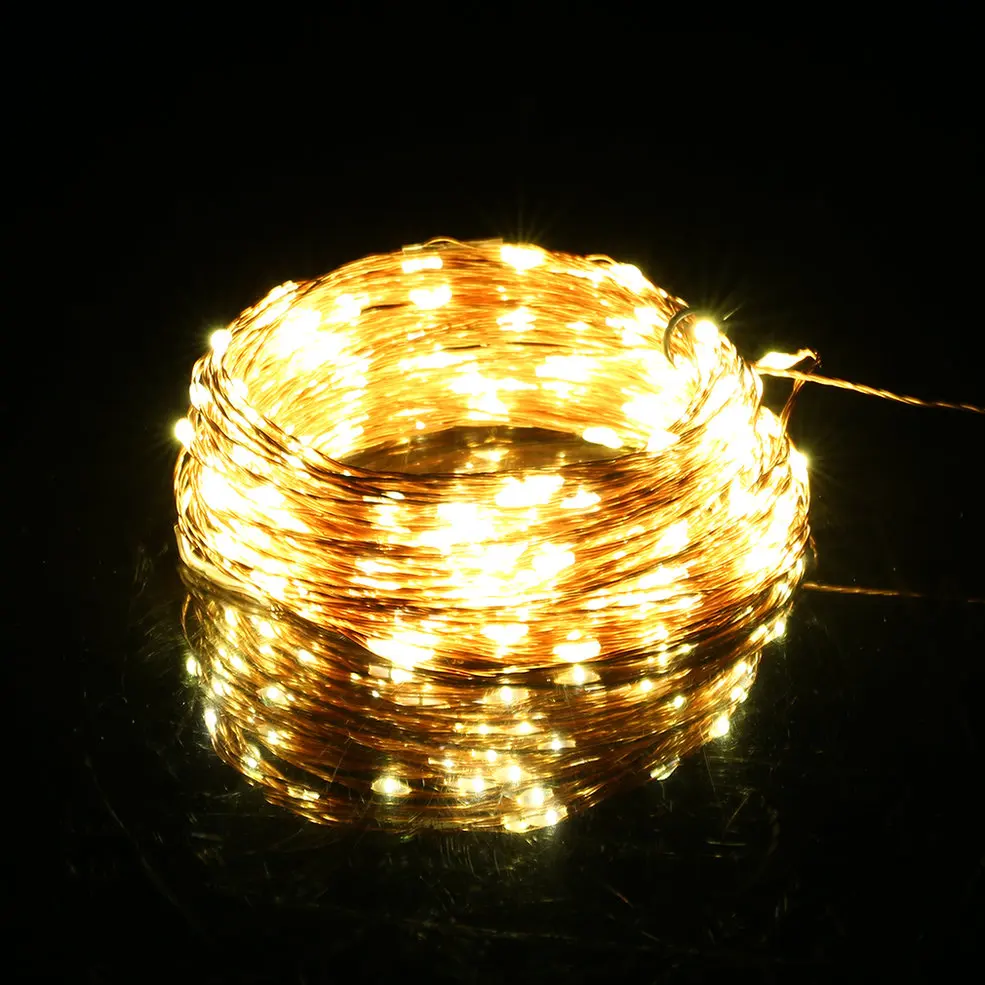 

Multi-color 20M 200LED Copper Wire String Fairy Light LED Lights DC12V