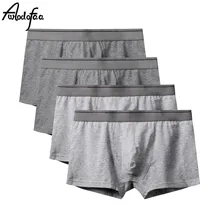 4 шт./лот, модный сексуальный бренд, высокое качество, хлопковые мужские боксеры шорты, Mr размера плюс, нижнее белье, мужские трусы, мужские трусы, толстые 9XL