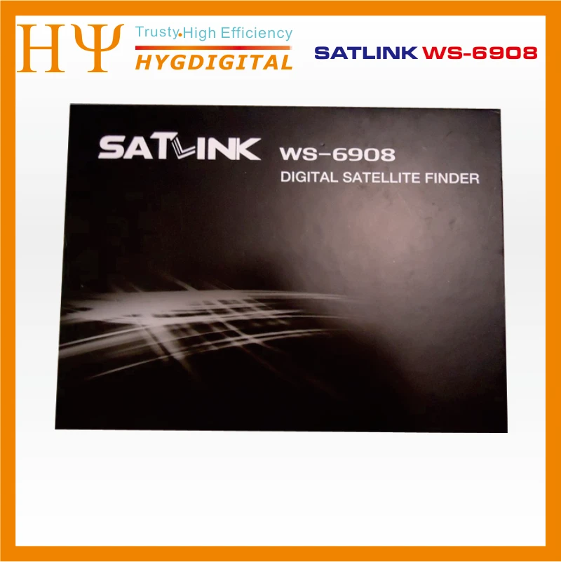 Satlink WS-6908 3,5 ЖК-DVB-S FTA цифровой спутниковый сигнал ws 6908 спутниковый искатель