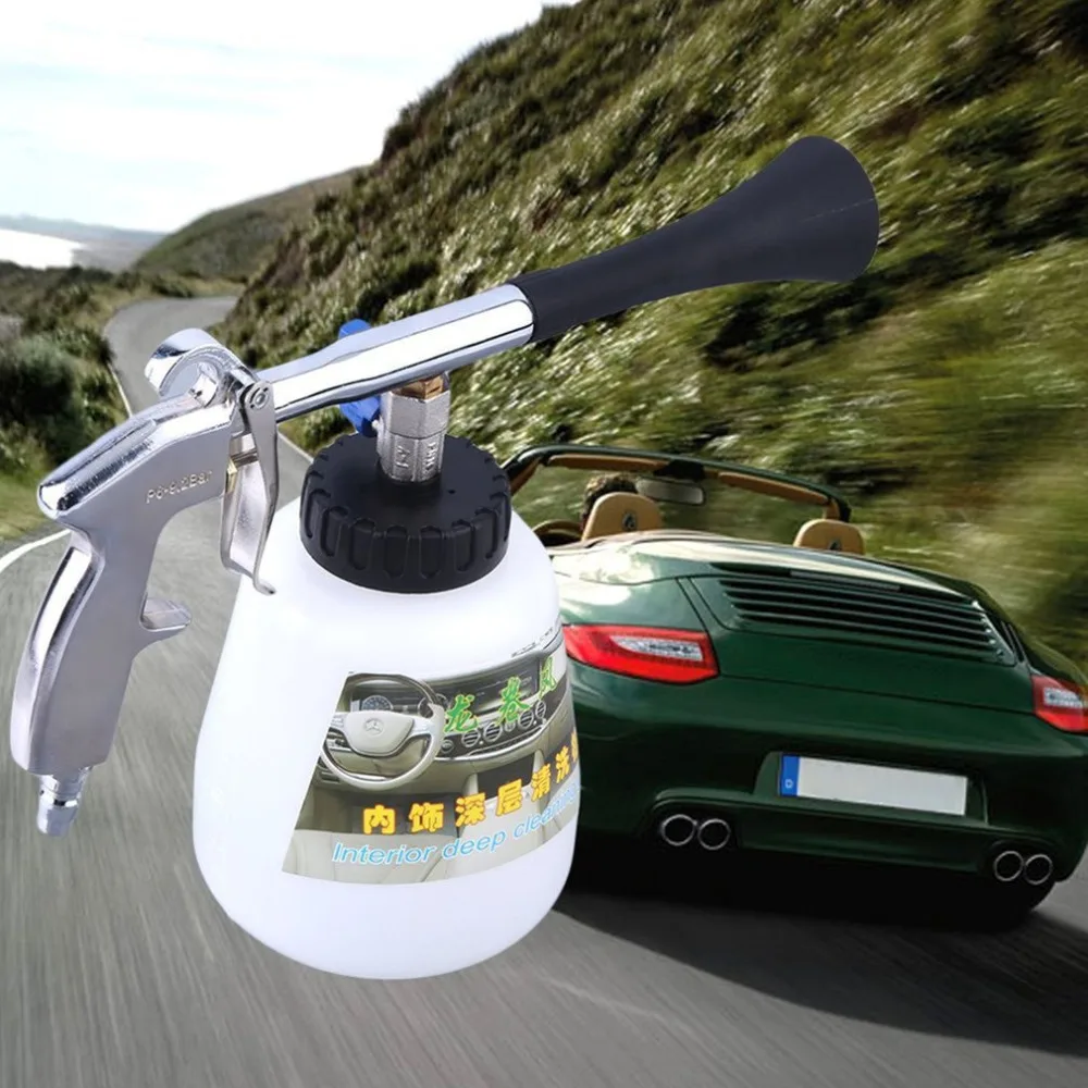 

Styling Tools Auto Car Interior Washing Cleaning Gun Air Cleaning Gun Portable Blow Gun Air Pulse Nozzle Sprayer Gun With Bottl