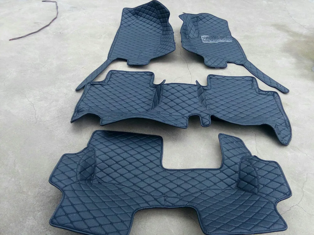 Высокое качество! Специальные автомобильные коврики для правого привода Toyota Hilux Revo- водонепроницаемые ковры