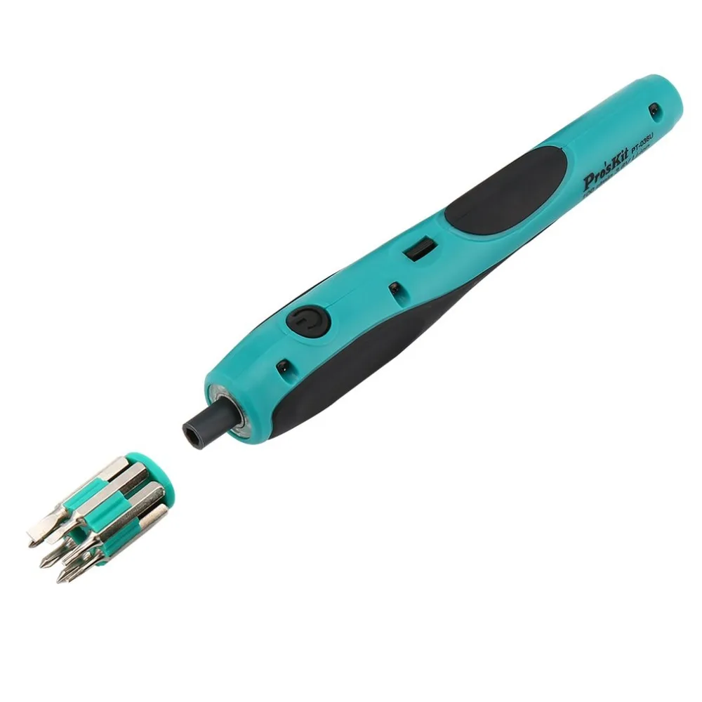 Pro'skit PT 036U 3 6 В USB электрическая дрель Набор отверток беспроводной драйвер