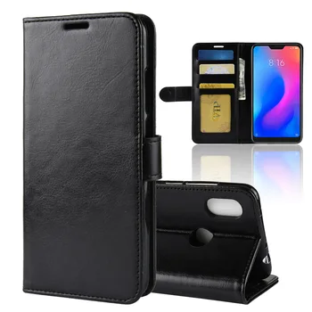 

Brand gligle R64 pattern leather wallet case for Xiaomi Redmi Note 6 case cover shell bags