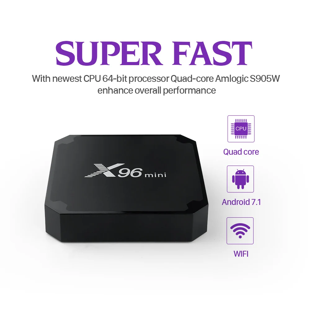X96 mini 4K IPTV France Subscription Box Android 7.1 S905W 1G 8G with 1 Year SUBTV IPTV Arabic French Belgium Netherlands IP TV X96 mini 4K IPTV France Subscription Box Android 7.1 S905W 1G 8G with 1 Year SUBTV IPTV Arabic French Belgium Netherlands IP TV